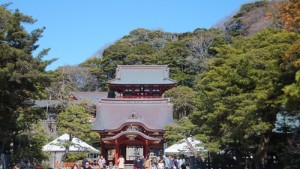 鶴岡八幡宮のメイン通路