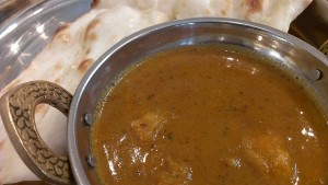 じゃがいもとチキンの日替わりカレー