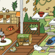 新グッズを置いた部屋全体