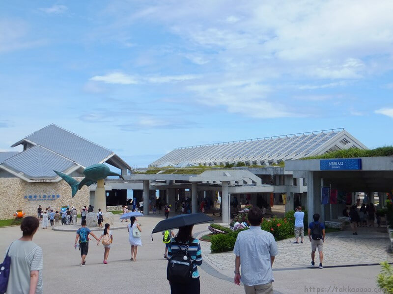 美ら海水族館の入口