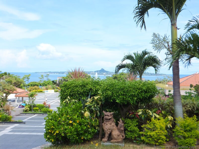海洋博公園のシーサー