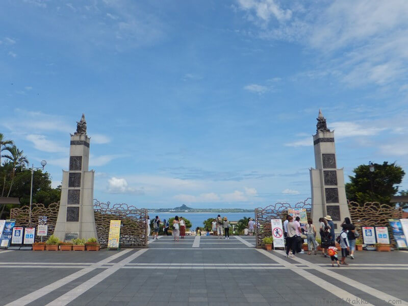 海洋博公園の入口