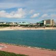 沖縄コンベンションセンターの裏の砂浜