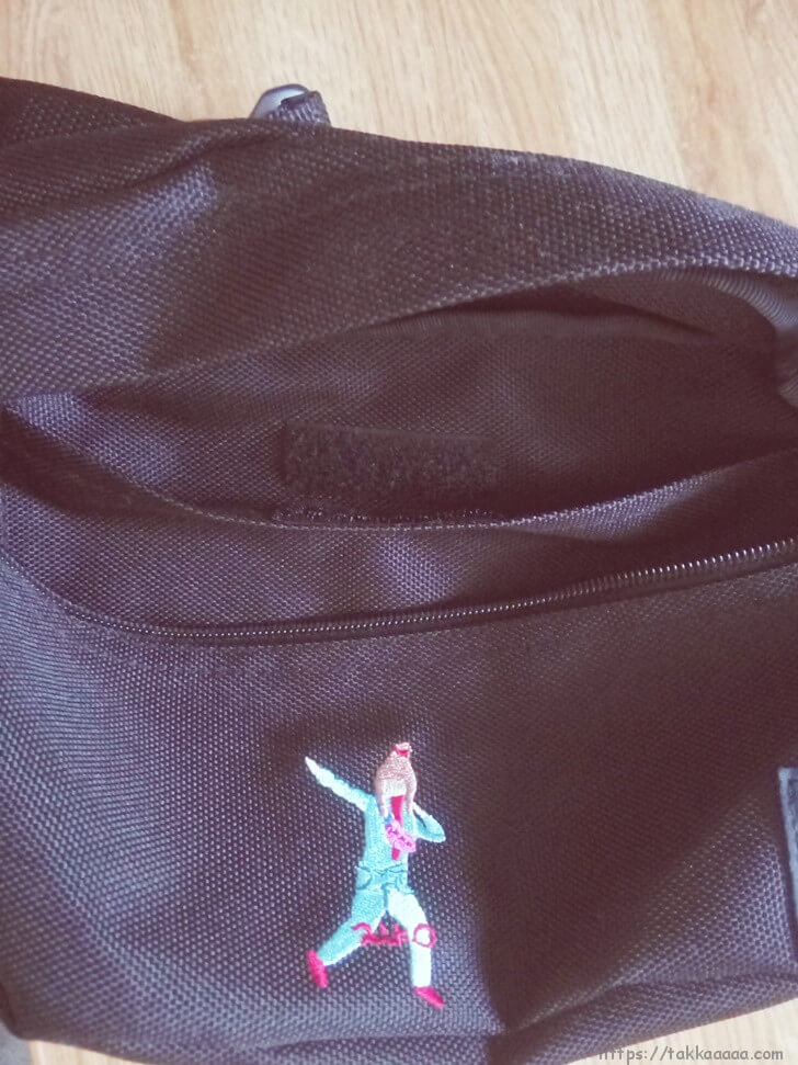 ボディーバッグの内ポケット