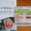 2017年春のJAL株主優待券