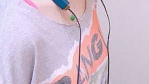 aikoのイヤホン写真拡大