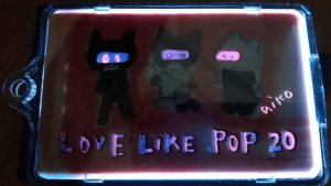 ピーカちゃんをパソリで光らせてみた