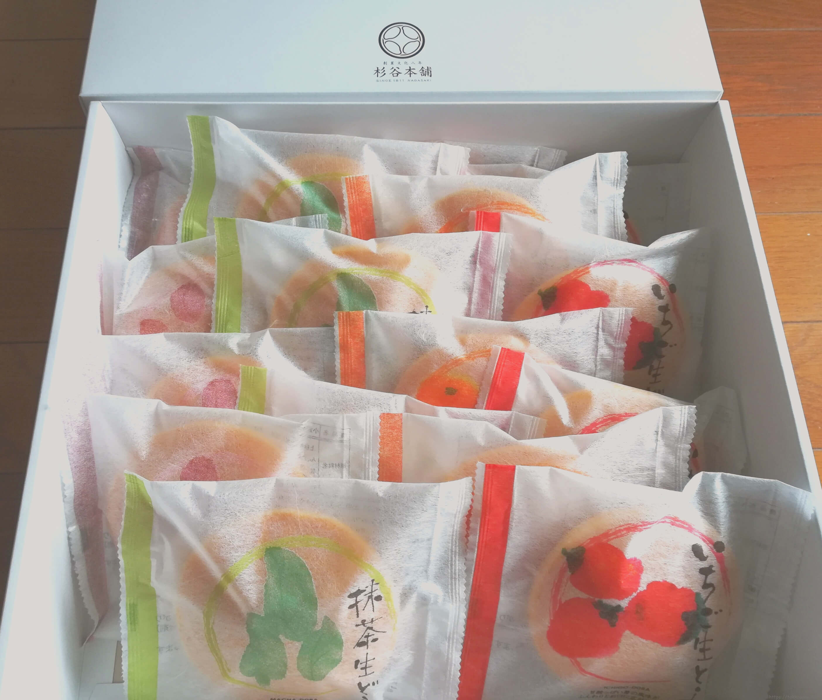 KDDI株主優待の生どら焼24個