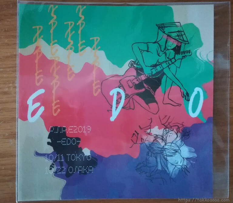 パスピエEDOステッカー