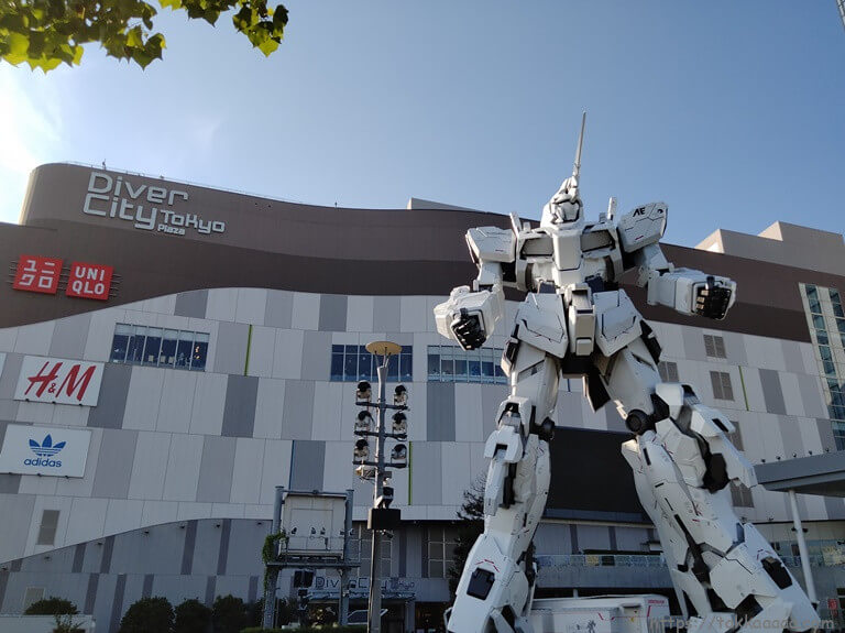 ZeppDivercityとガンダム